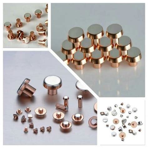 Bi-metal Rivets | Bi-metal Silver Contacts | Electrical Contact Rivets