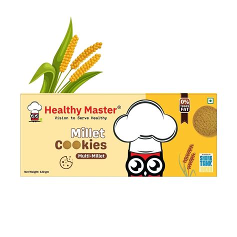 Buy Healthy Multi Millet Palm Sugar Cookies - Healthy Master