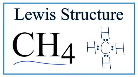 Lewis Structure for CH4 的图像结果