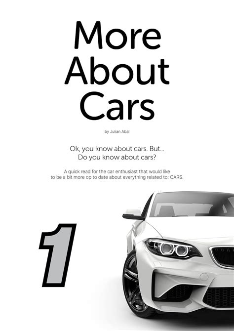 More About Cars: Ok, you know about cars. But... do you know about cars ...