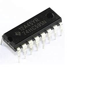 74HC595 8-bit Serial to Parallel Shift Register IC (74595 IC) DIP-16 ...