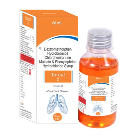 TORCUF-D 60ml Syrup Elkos Healthcare Pvt. Ltd.