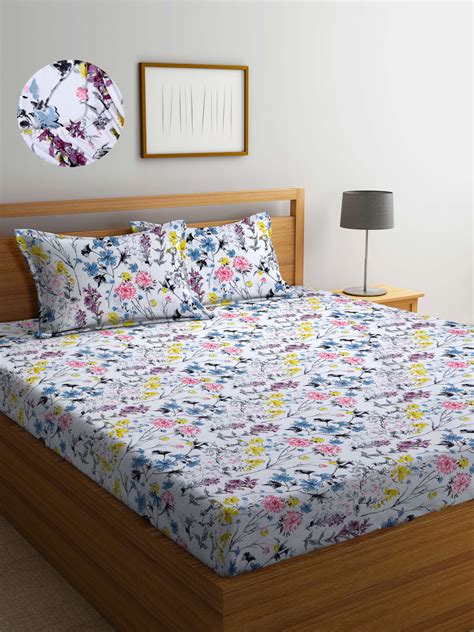 Super Soft Fitted Double Bedsheet King Size by ARRABI – ARRABI.IN