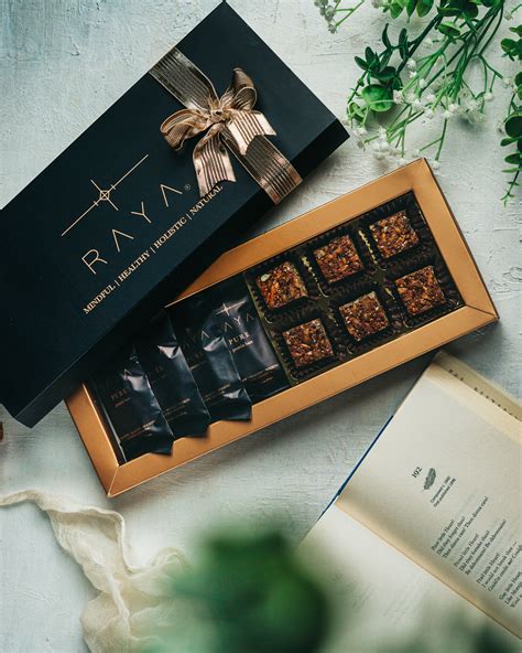 Black Rose Gift Box | Artisanal Healthy Gifting by RAYA