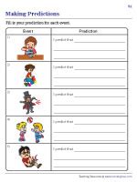 Image result for Predicting Outcomes Worksheet 4th Grade