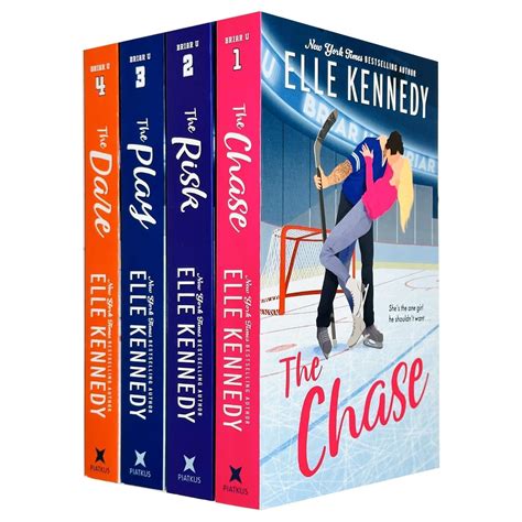 Briar U Series 4 Books Collection Set By Elle Kennedy (The Chase, The ...
