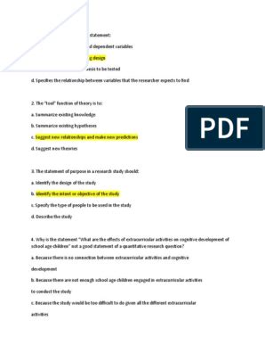 Image result for Research Method Questions and Answers