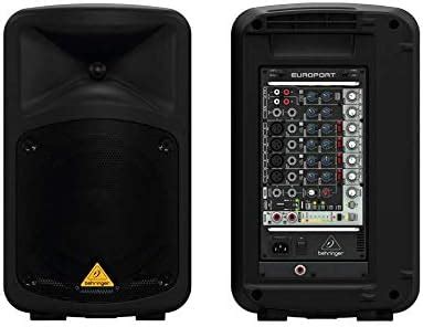 OSL Pro 12-1000W Powered 12-inch Compact Bluetooth Speaker with a Built ...