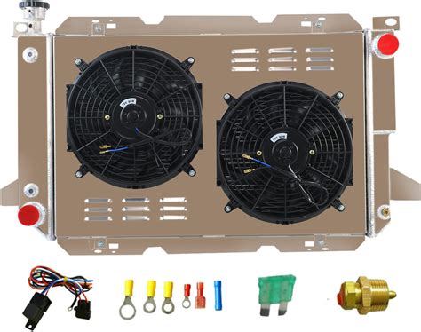 Buy RadRace Aluminum Radiator for 1985-1997 Ford Bronco F250 F350 F150 ...