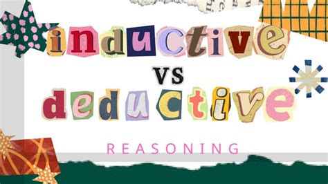 Image result for Inductive vs Deductive Reasoning Science MCQ