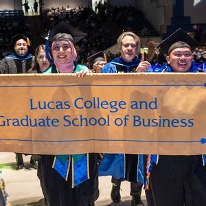 Lucas College and Graduate School of Business Spring 2025 Commencement ...