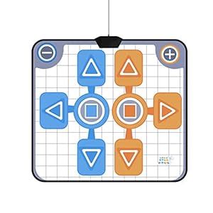 Goshyda Dance Mat,Double Person,Non‑Slip,Dancing Pad Mat,for Nintendo ...