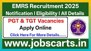 EMRS Mayurbhanj Recruitment 2025, Notification Out For PGT, TGT ...