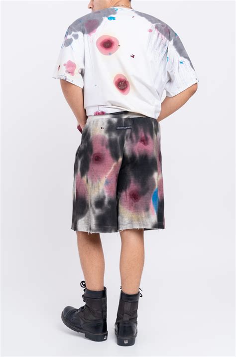 Huemn Blood Washed Short (White) – HUEMN