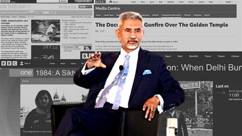 Fact-Check: Jaishankar Says BBC Hasn't Made a Documentary on the 1984 ...