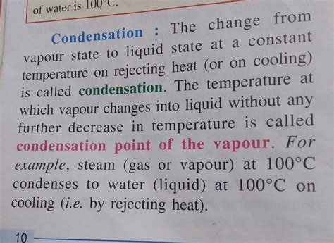 Define condensation........ - Brainly.in