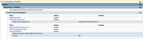Image result for Inactivity Timeout GPO