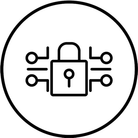 Vector design cybersecurity icon style | Premium Vector