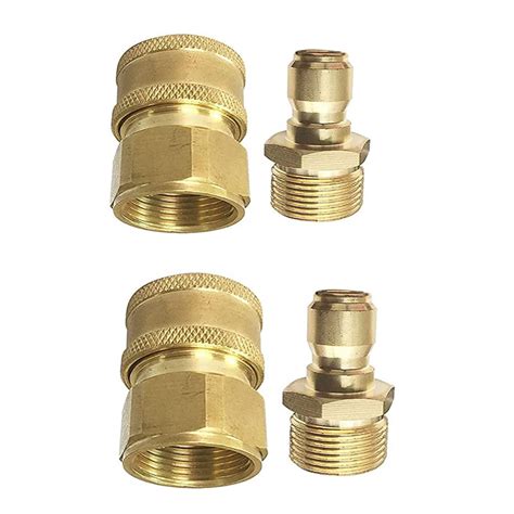 Aimex Quick Connector Adapter Fittings for Pressure Washer and Hose ...