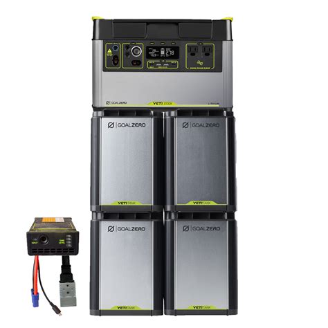 Goal Zero Yeti 1500X + 4800Wh Expansion System | Home & Off-Grid Energy