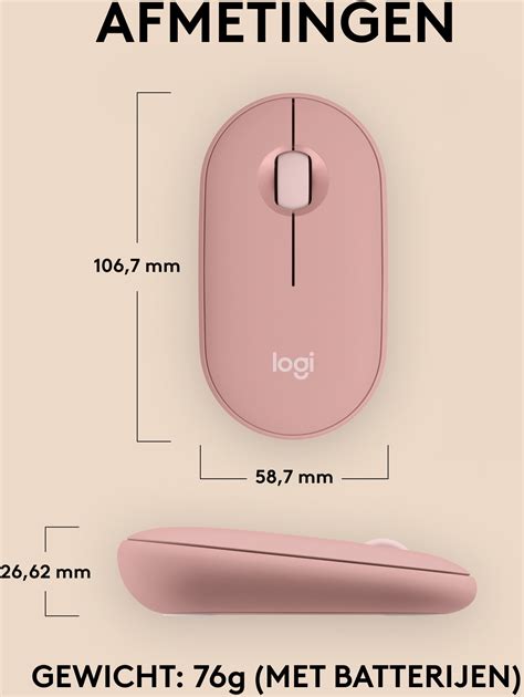 Specificaties van Logitech Pebble 2 M350s - Tweakers