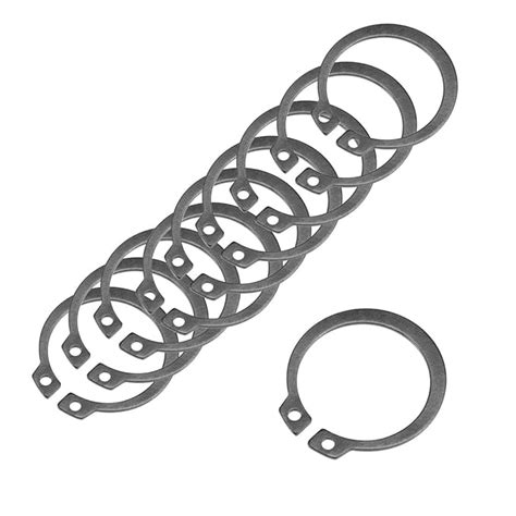 uxcell 29mm External Circlips C-Clip Retaining Snap Rings 65Mn 50pcs ...