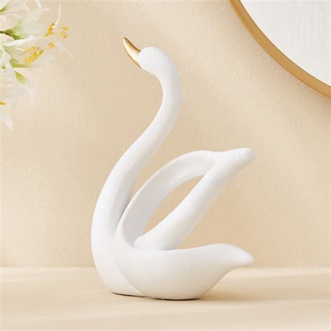 Buy Corsica Brighton Polyresin Swan Figurine from Corsica by Home ...