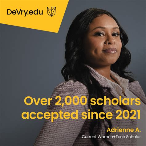 DeVry University on LinkedIn: Women+Tech Scholars Program | DeVry ...