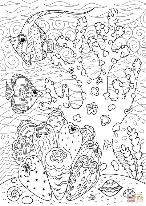 Reef Coloring Pages Coral Reefs Coloring Pages - StadionGucker.de