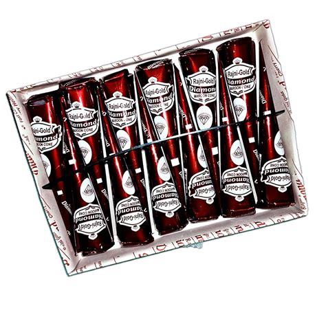Rjani Gold DIAMOND fast Mehendi Cones For Hand India | Ubuy