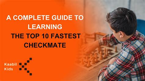 Image result for Fastest Way to Checkmate