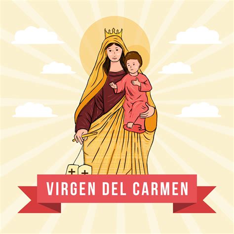 Imagenes De Virgen Del Carmen Oraciones A La Virgen Del Carmen En - For ...