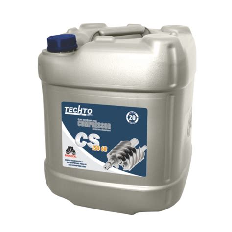 Óleo Lubrificante Sintético ISO VG 68 para Compressor Rotativo de ...