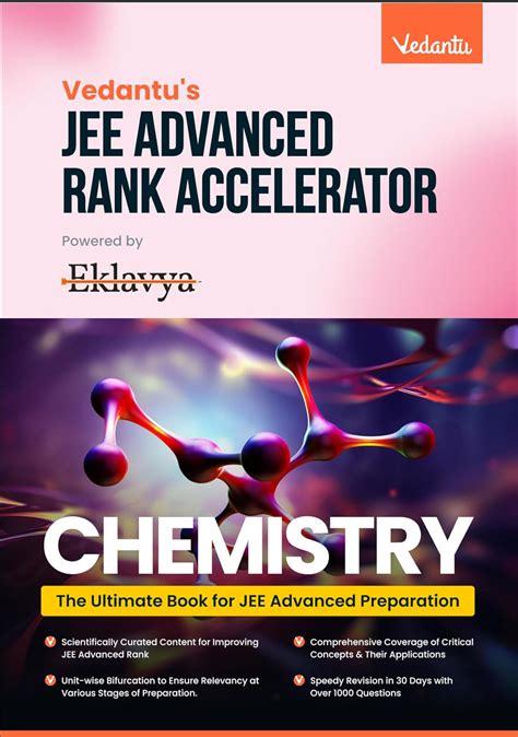 Buy Vedantu JEE Advanced Rank Accelerator Chemistry Book For Class 11 ...