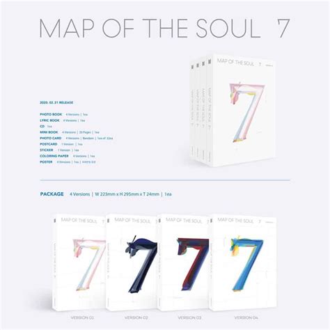 Map Of The Soul: 7 Album – I Purple U Store