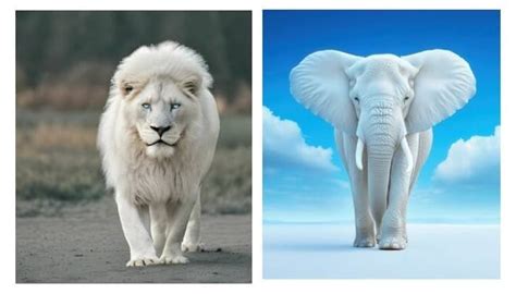 White Animals: दुनिया में मौजूद ऐसे दुर्लभ जानवर, जिनका रंग होता है ...