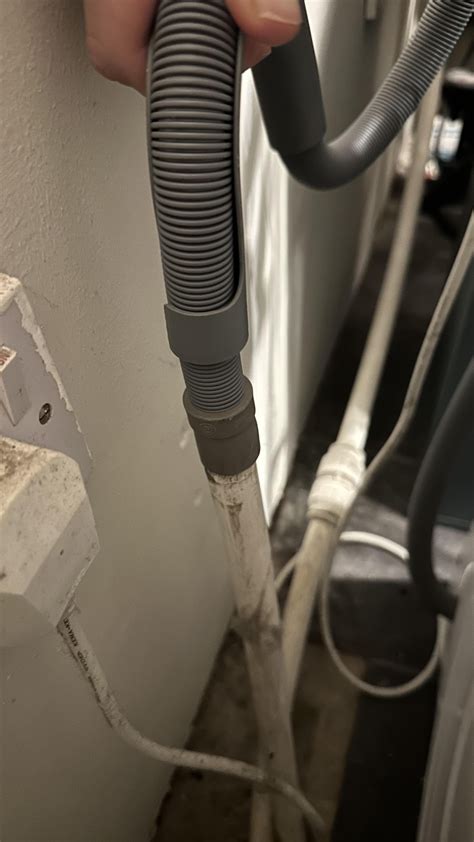 Image result for Washing Machine Waste Pipe Support