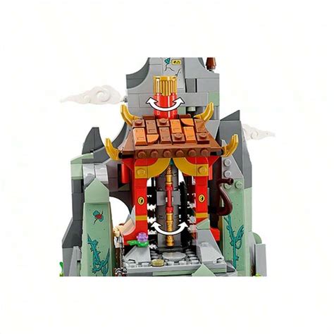 LEGO 80044 Wukong Xiaoxia Squad Hidden Base Puzzle Assembly Building ...