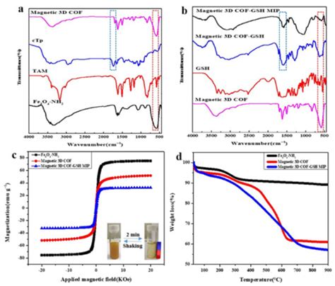 Functional Nanoparticles with Magnetic 3D Covalent Organic Framework ...