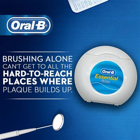 Oral-B Essential Mint Flavour Dental Floss, 50 m Price, Uses, Side ...