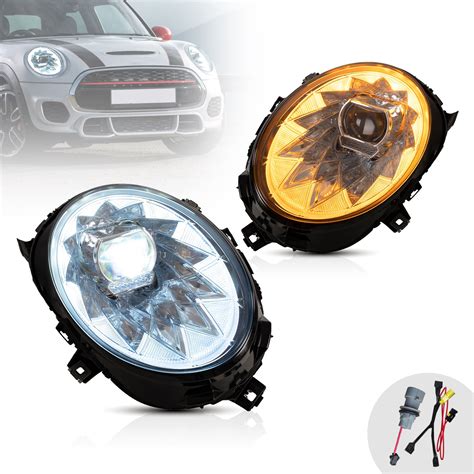 Buy VLAND LED Headlights For [BMW Mini Cooper F56, Base, Chili, Pepper ...