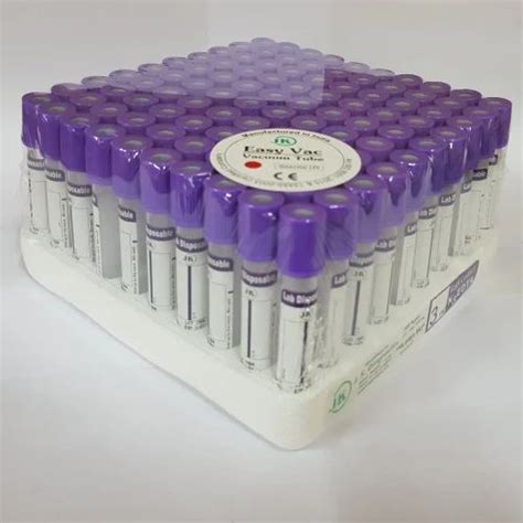 Easy Vacuum Tube - K2 EDTA Blood Collection Tubes Manufacturer from Rajkot