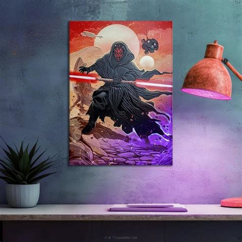 Displate Star Wars Darth Maul Limited Edition Metal India | Ubuy