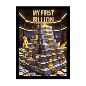 DivaFrames My First Billion Photo Frame, Money Painting for Vastu, Wall ...