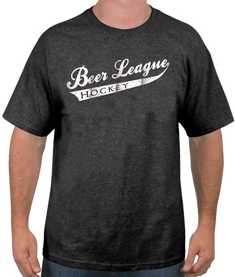 Buy the Beer League Hockey T-shirt Online at Slingshot Hockey