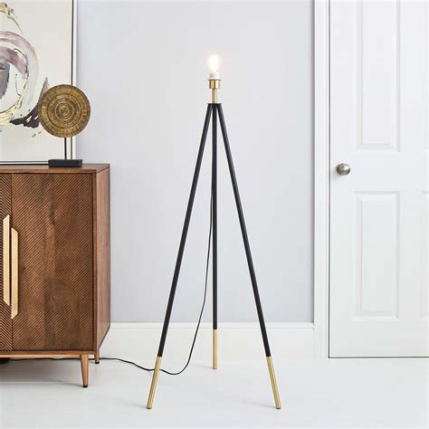Black Gold Floor Lamp