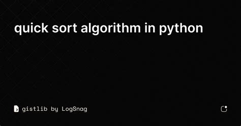 Image result for Quick Sort Using Python