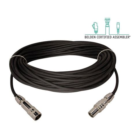 TecNec TecNec TX-1857AMF-10 Belden 1857A and Kings Triloc Male to ...