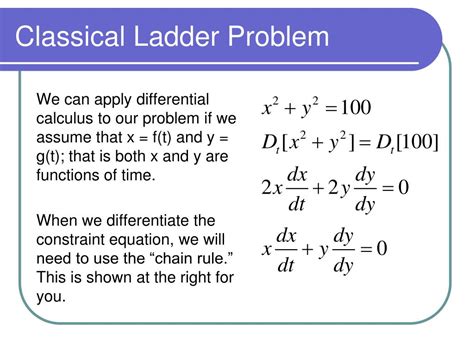 Image result for Calculus Ladder Problems