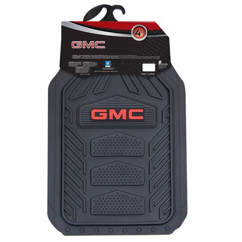 Plasticolor GMC Weatherpro Floor Mat Set 4 Piece